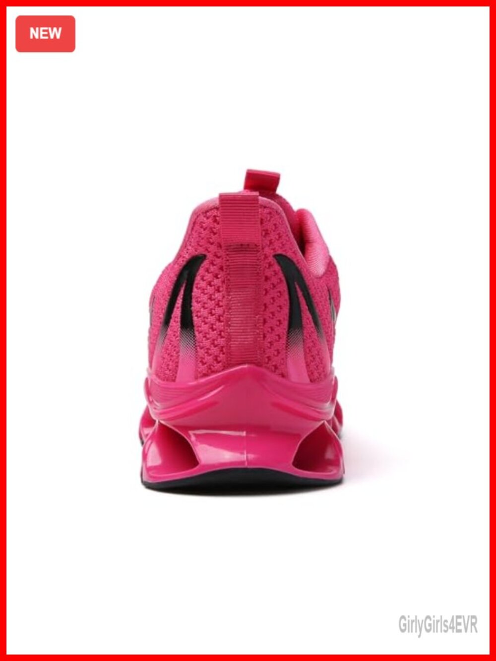 Women's Athletic Sneakers Slip On Breathable Mesh Running Walking Shoes - Picture 2 of 5
